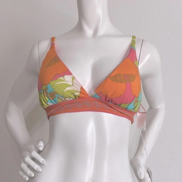 Trina Turk Reversible Bikini Size 12 - Picture 3 of 4